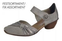 Rieker Pumps grau-silber